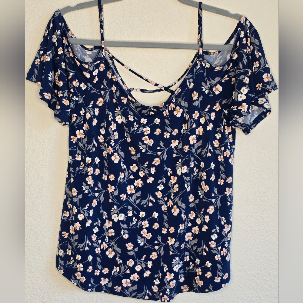 Kaileigh Strap & Cold Shoulder Top